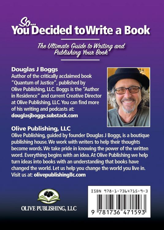 Produktbild: So, You Decided To Write A Book