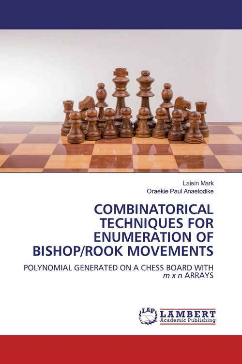 Produktbild: COMBINATORICAL TECHNIQUES FOR ENUMERATION OF BISHOP/ROOK MOVEMENTS