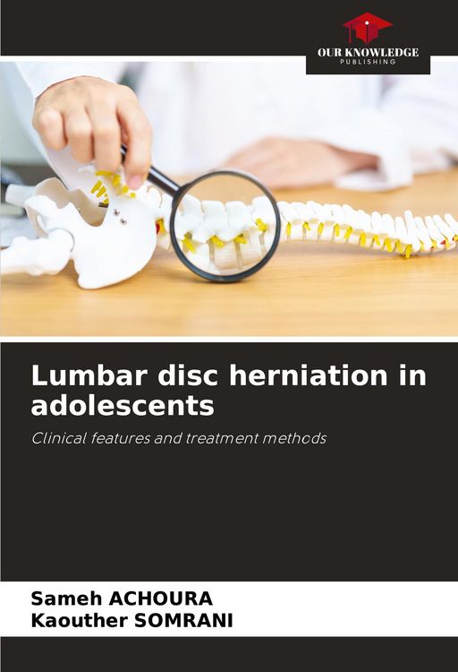 Produktbild: Lumbar disc herniation in adolescents