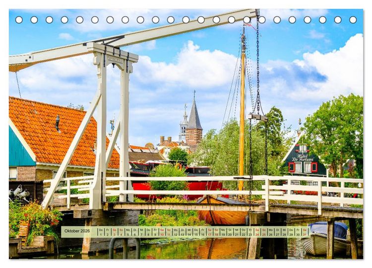 Produktbild: Das ist Nordholland! Querformat (Tischkalender 2026 DIN A5 quer), CALVENDO Monatskalender