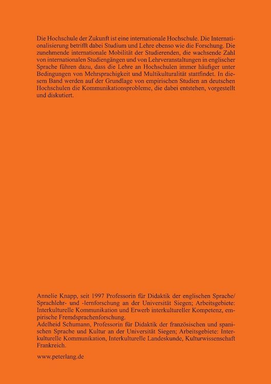Produktbild: Mehrsprachigkeit und Multikulturalit&auml;t im Studium