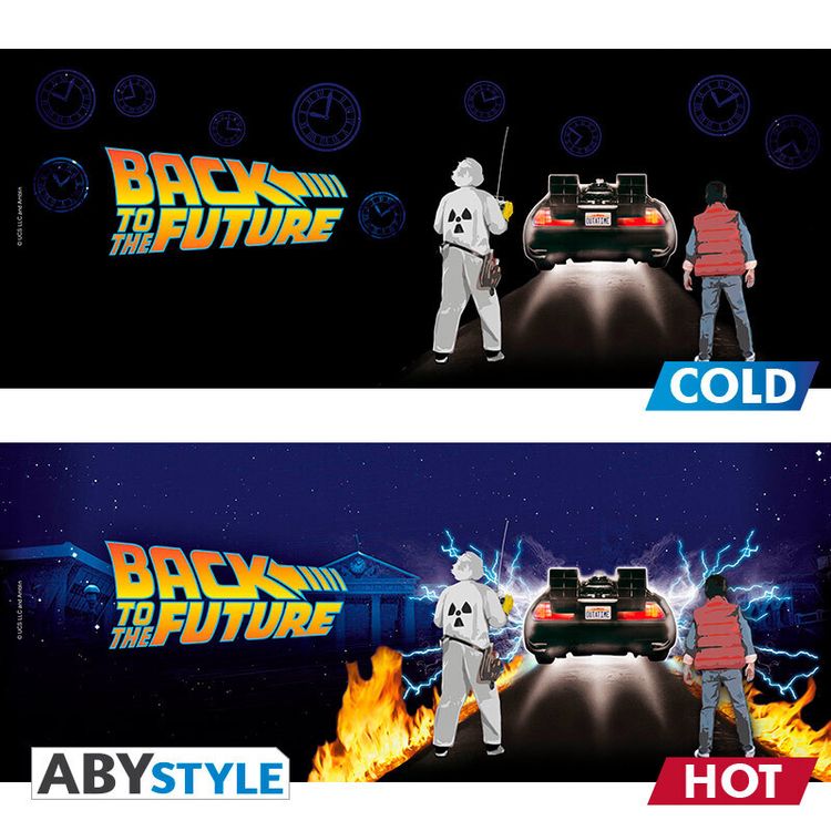 Produktbild: ABYstyle - Zur&uuml;ck in die Zukunft Thermoeffekt Tasse