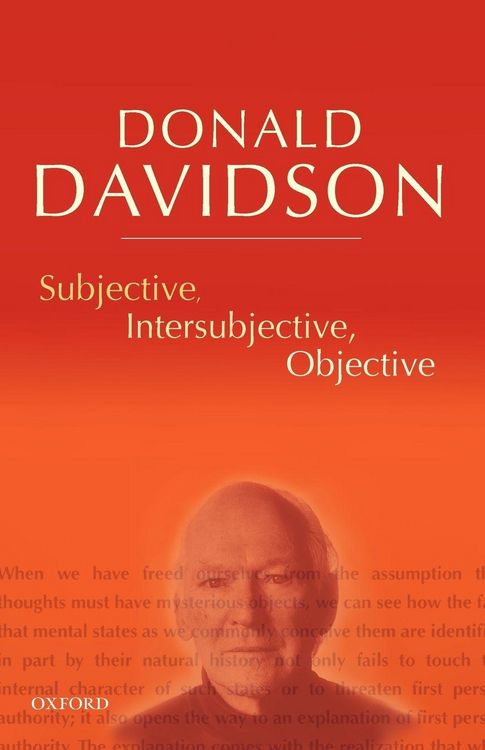 Produktbild: Subjective, Intersubjective, Objective Philosophical Essays Volume 3 (Paperback)
