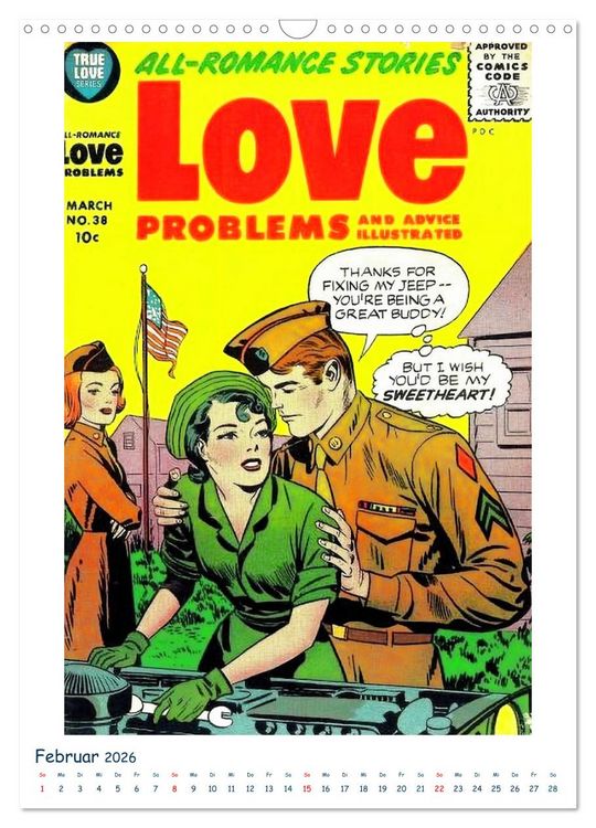 Produktbild: Love and Drama (Wandkalender 2026 DIN A3 hoch), CALVENDO Monatskalender