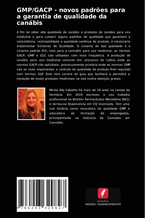 Produktbild: GMP/GACP - novos padr&otilde;es para a garantia de qualidade da can&aacute;bis