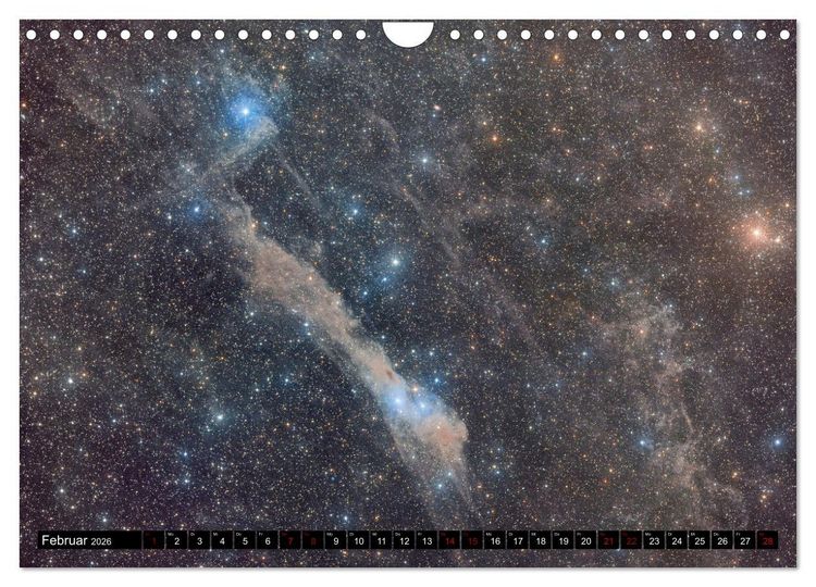 Produktbild: Deepsky XVIII (Wandkalender 2026 DIN A4 quer), CALVENDO Monatskalender