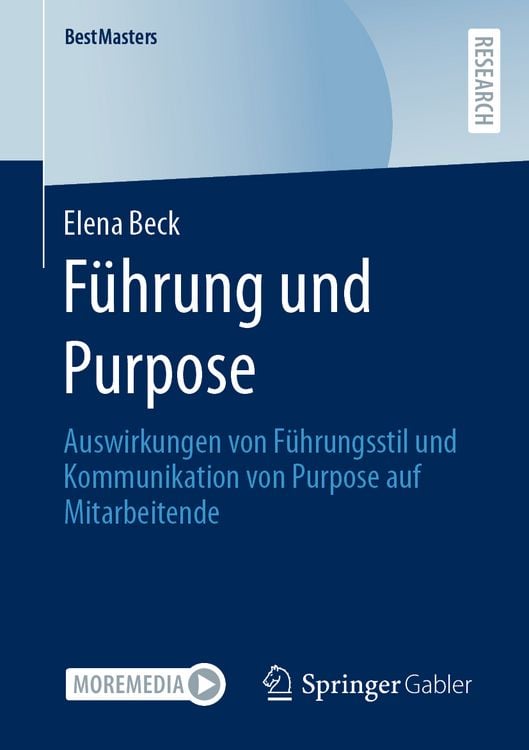 Produktbild: F&uuml;hrung und Purpose