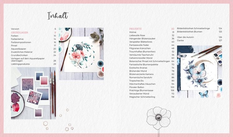 Produktbild: Watercolor&nbsp;&ndash; Fabelhafte Bl&uuml;tenwelten