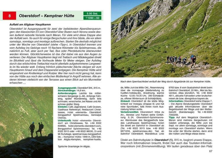 Produktbild: Alpen&uuml;berquerung Fernwanderweg E5, Rother Wanderf&uuml;hrer