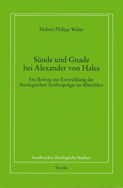 Produktbild: S&uuml;nde und Gnade bei Alexander von Hales