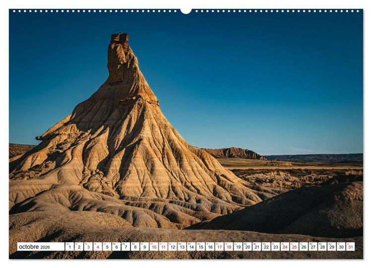 Produktbild: Sublimes paysages d'Espagne (Calendrier mural 2026 DIN A2 vertical), CALVENDO calendrier mensuel