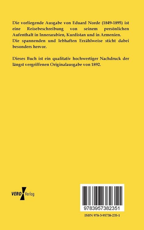 Produktbild: Reise nach Innerarabien, Kurdistan und Armenien