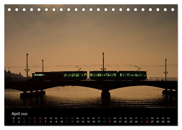 Produktbild: Z&Uuml;RICH - Little Big City (Tischkalender 2026 DIN A5 quer), CALVENDO Monatskalender
