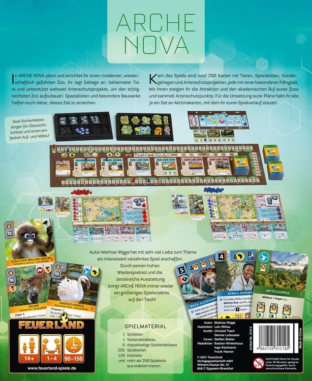 Produktbild: Arche Nova (Spiel)