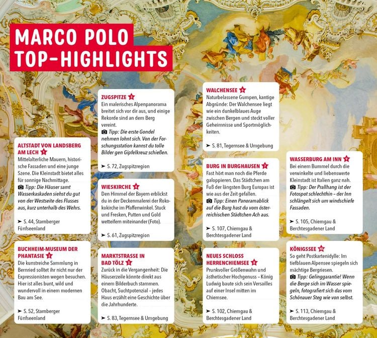 Produktbild: MARCO POLO Reiseführer Oberbayern