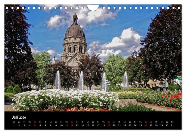 Produktbild: Himmel &uuml;ber Rheinhessen (Wandkalender 2026 DIN A4 quer), CALVENDO Monatskalender