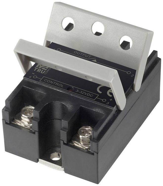Produktbild: TRU COMPONENTS Halbleiterrelais TC-GSR-1-60DA 60A Schaltspannung (max.): 480 V/AC 1St.