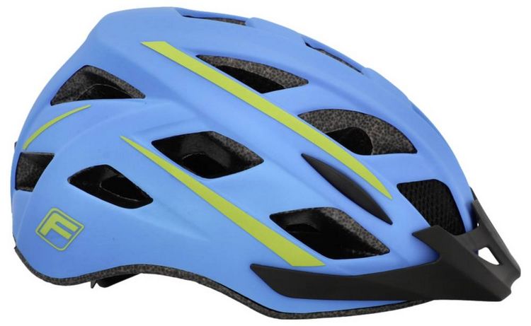 Produktbild: FISCHER FAHRRAD Urban Montis Fahrrad-Helm Blau Konfektionsgr&ouml;&szlig;e=L/XL Kopfumfang=58-61cm