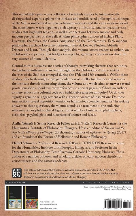 Produktbild: The Self in Ancient and Early Modern Philosophy