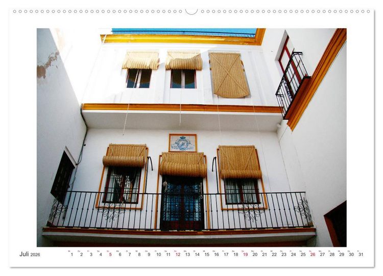 Produktbild: Sevilla Eine Stadt zum Tr&auml;umen (Wandkalender 2026 DIN A2 quer), CALVENDO Monatskalender