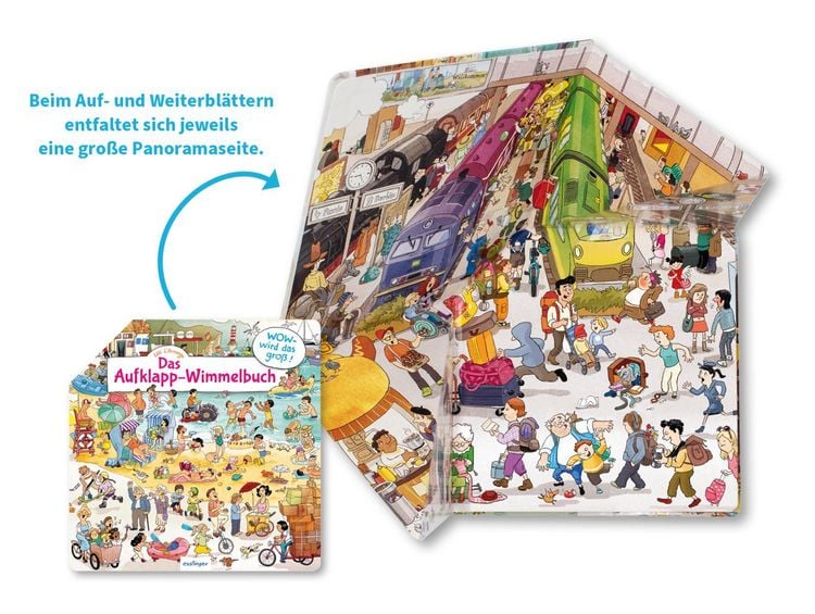 Produktbild: Das Aufklapp-Wimmelbuch