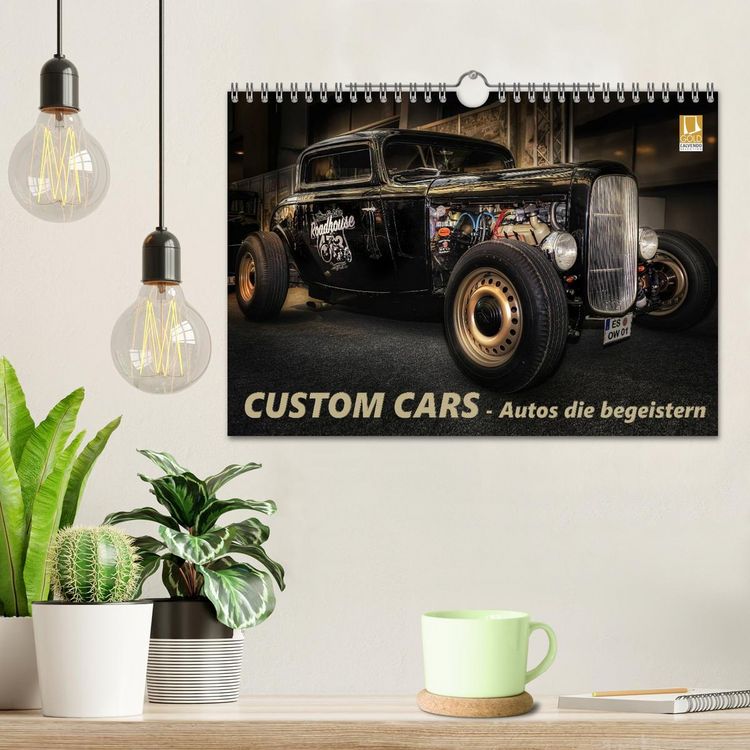 Produktbild: Custom Cars - Autos die begeistern (Wandkalender 2026 DIN A4 quer), CALVENDO Monatskalender