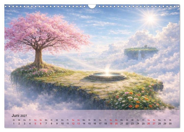 Produktbild: Wo Träume schweben (Wandkalender 2027 DIN A3 quer), CALVENDO Monatskalender