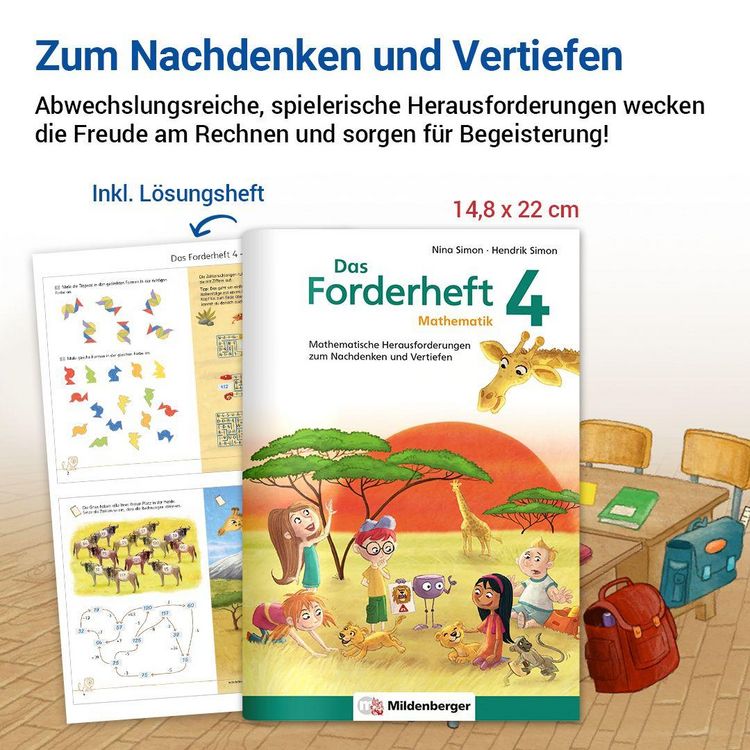 Produktbild: Das Forderheft Mathematik 4