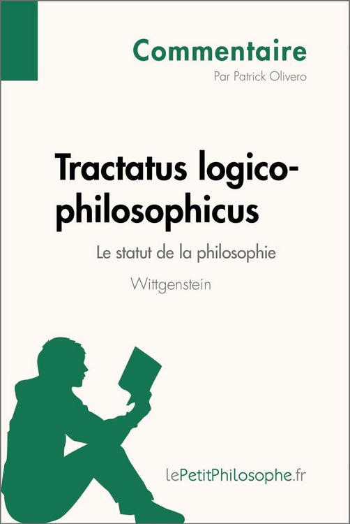 Produktbild: Tractatus logico-philosophicus de Wittgenstein - Le statut de la philosophie (Commentaire)