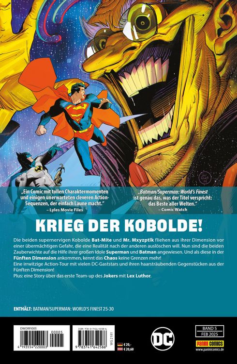 Produktbild: Batman/Superman: World's finest