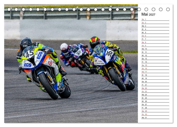 Produktbild: Faszination Superbikes (Tischkalender 2027 DIN A5 quer), CALVENDO Monatskalender