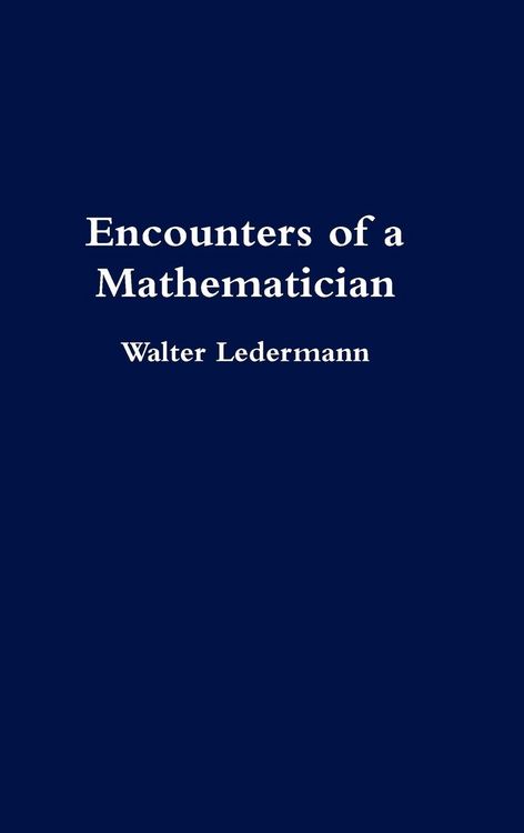 Produktbild: Encounters of a Mathematician