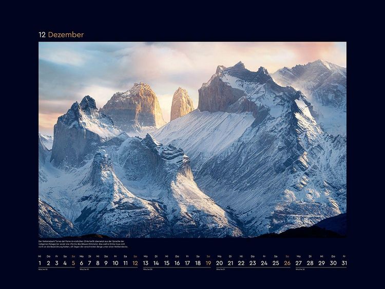 Produktbild: Magie der Berge - KUNTH Wandkalender 2027