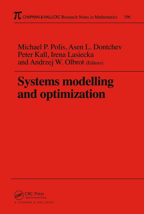 Produktbild: Systems Modelling and Optimization Proceedings of the 18th IFIP TC7 Conference