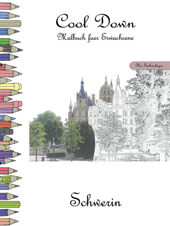 Produktbild: Cool Down - Malbuch f&uuml;r Erwachsene: Schwerin [Plus Farbvorlage]