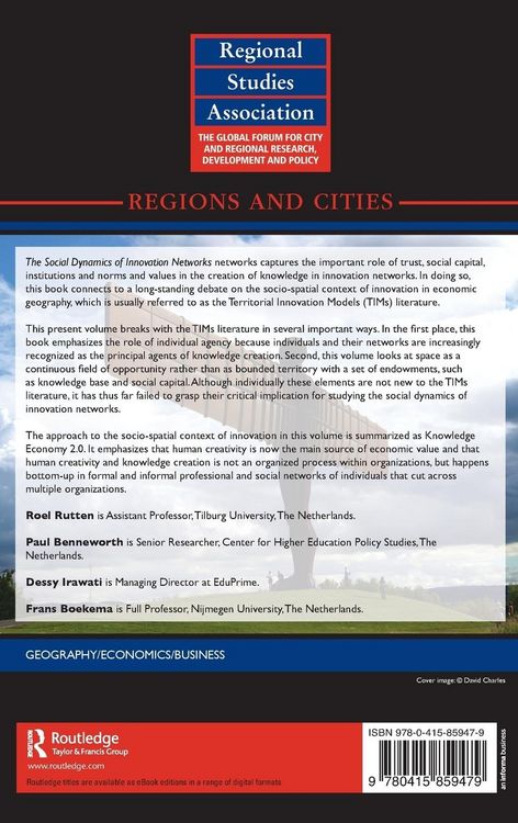 Produktbild: The Social Dynamics of Innovation Networks