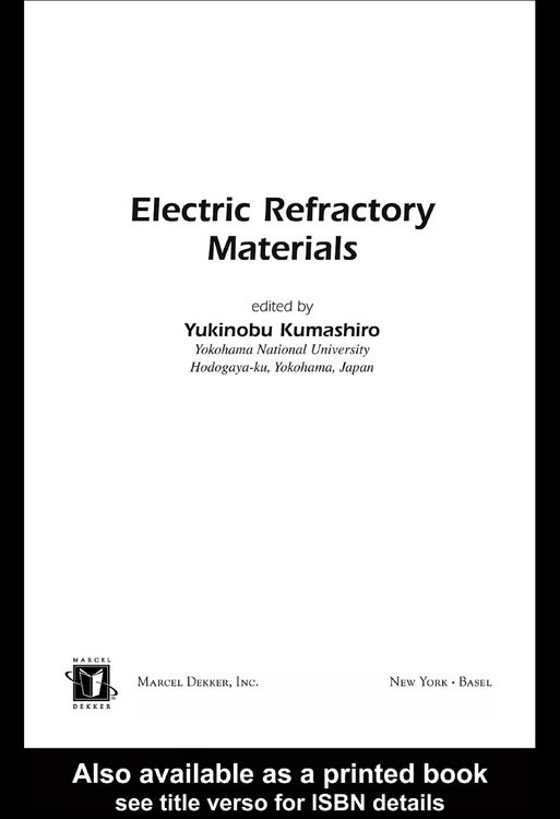 Produktbild: Electric Refractory Materials