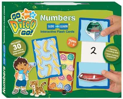 Produktbild: Diego Numbers Slide & Learn: Interactive Flash Cards