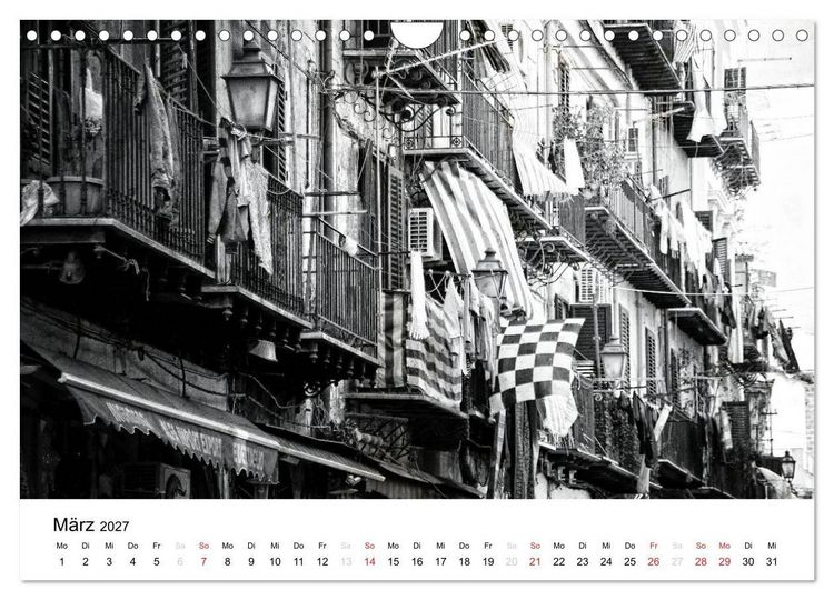 Produktbild: Silberstein portr&auml;tiert Palermo (Wandkalender 2027 DIN A4 quer), CALVENDO Monatskalender