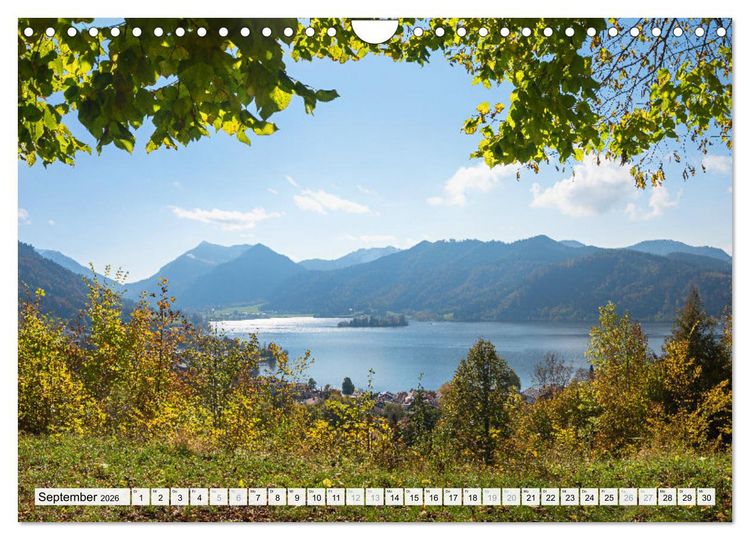 Produktbild: Schliersee-Idylle (Wandkalender 2026 DIN A4 quer), CALVENDO Monatskalender