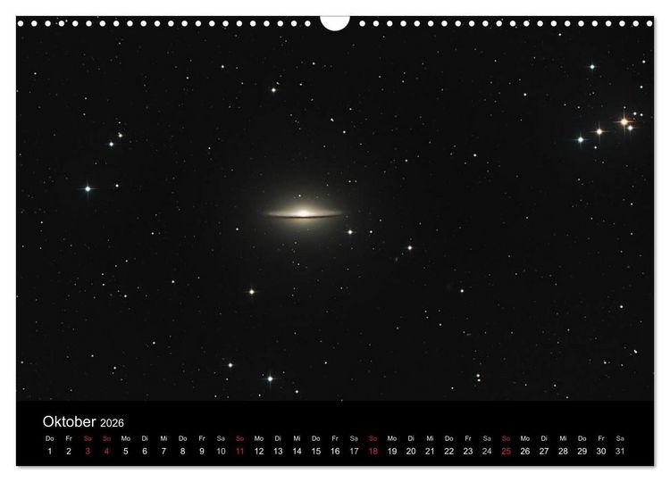 Produktbild: Universum - Eine Reise zu den Sternen (Wandkalender 2026 DIN A3 quer), CALVENDO Monatskalender