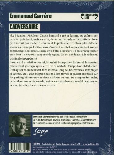 Produktbild: L'adversaire