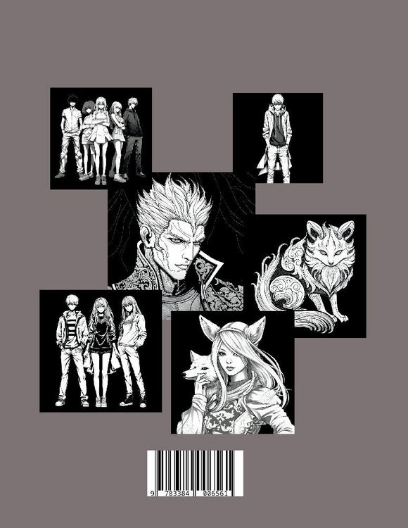 Produktbild: Black Manga Malbuch.