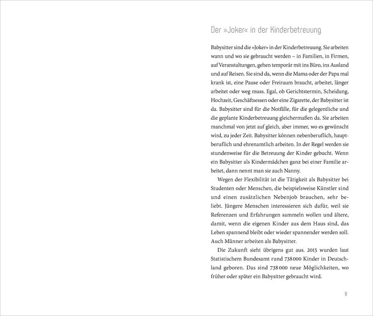 Produktbild: Die Babysitterfibel