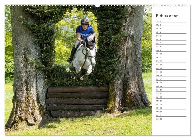 Produktbild: Die Buschreiter (hochwertiger Premium Wandkalender 2026 DIN A2 quer), Kunstdruck in Hochglanz