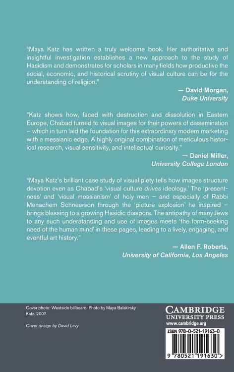Produktbild: The Visual Culture of Chabad