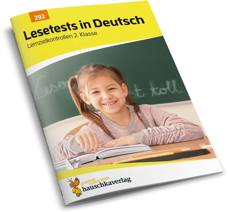 Produktbild: &Uuml;bungsheft mit Lesetests in Deutsch 2. Klasse