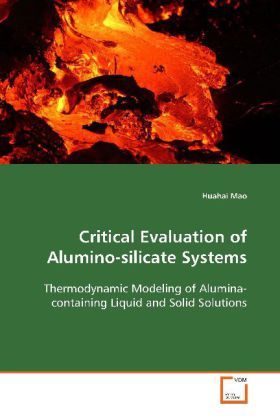 Produktbild: Mao Huahai: Critical Evaluation of Alumino-silicate Systems