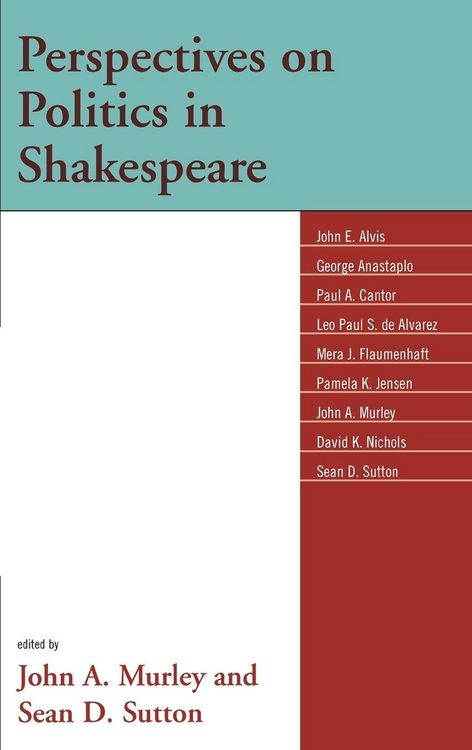 Produktbild: Perspectives on Politics in Shakespeare
