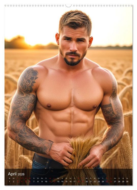 Produktbild: Tattoo Kings (Wandkalender 2026 DIN A2 hoch), CALVENDO Monatskalender